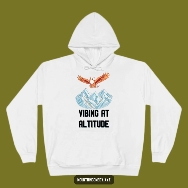 Cozy Funny Eagle Hoodie: Stay Warm While Soaring High with This Hilarious Design