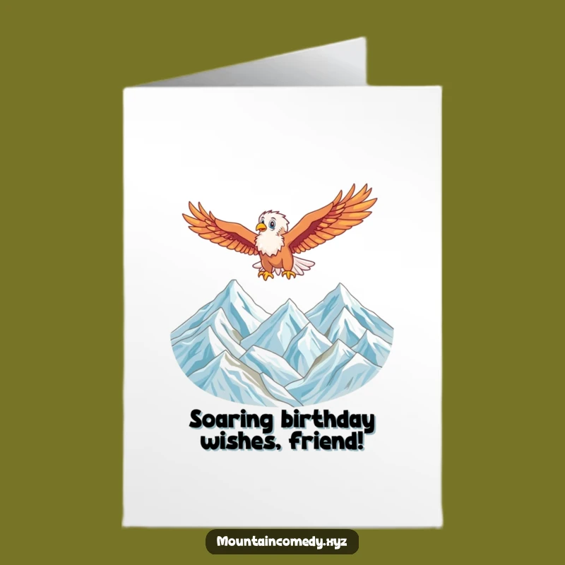 Free Printable Eagle Birthday Card: Soaring Joy, Downloadable Majestic Greeting
