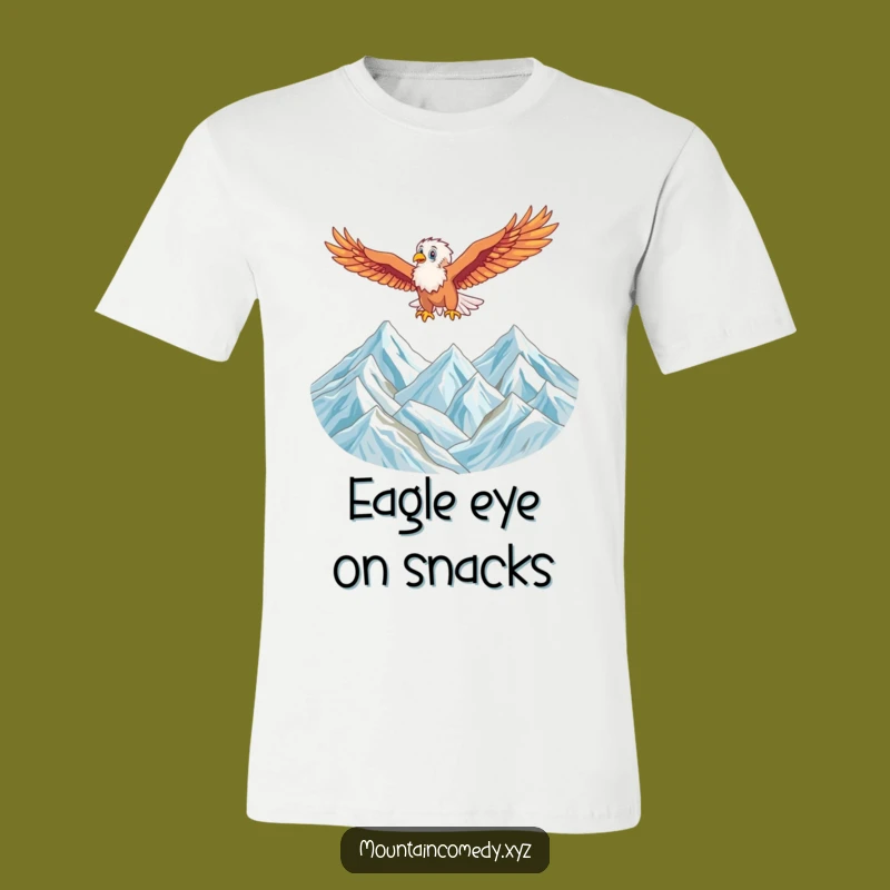 Funny Eagle Soaring T-Shirt: Embrace Your Freedom with This Hilarious High-Flying Tee